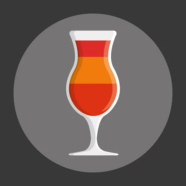 Coktail bar drink — Stockvector