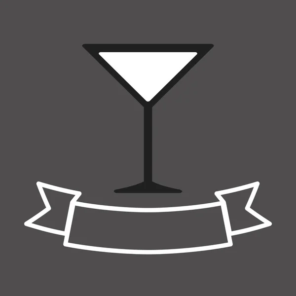 Coktail bar drink — Stockvector