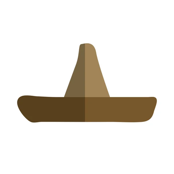 Chapeau latino mexicain — Image vectorielle