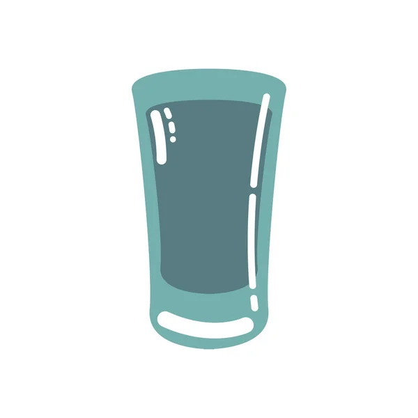 Waterglas cup — Stockvector