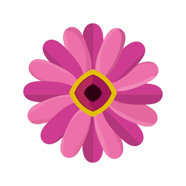 Bloem floral schoonheid — Stockvector