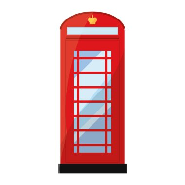 Kırmızı telefon kulübesi
