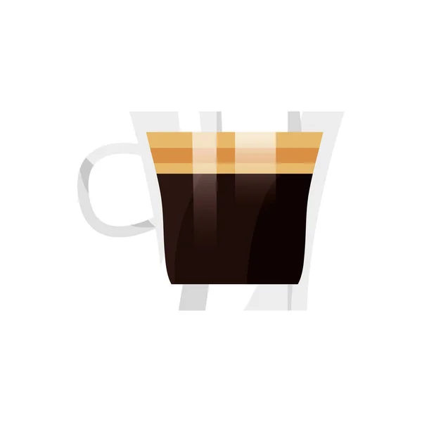 Kaffee Bio-Getränk — Stockvektor