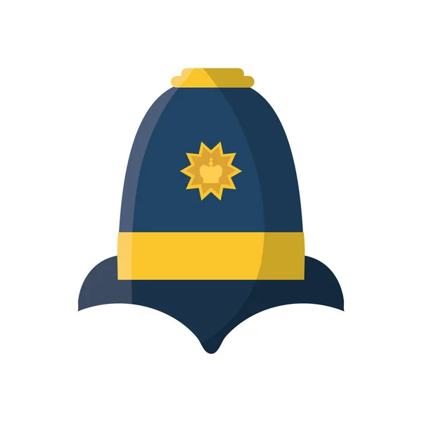 英国警察帽子 — 图库矢量图片