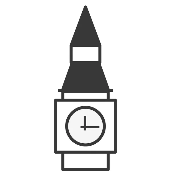 Grande horloge Ben — Image vectorielle