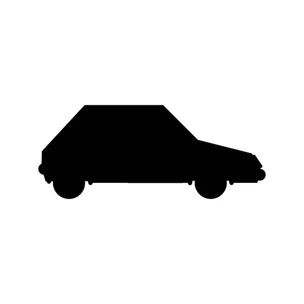 Coche transporte de vehículos — Vector de stock