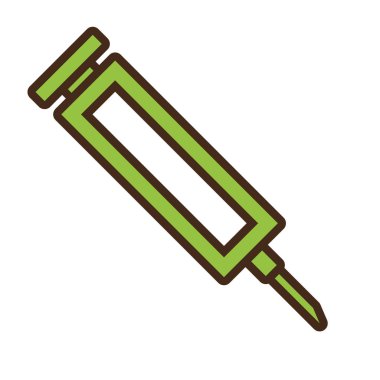 diş hekimi aracı izole simgesi