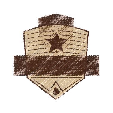 zarif çerçeve çizim izole simgesi