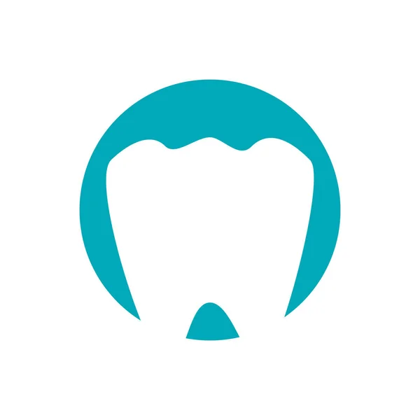 Saúde dentária ícone isolado — Vetor de Stock
