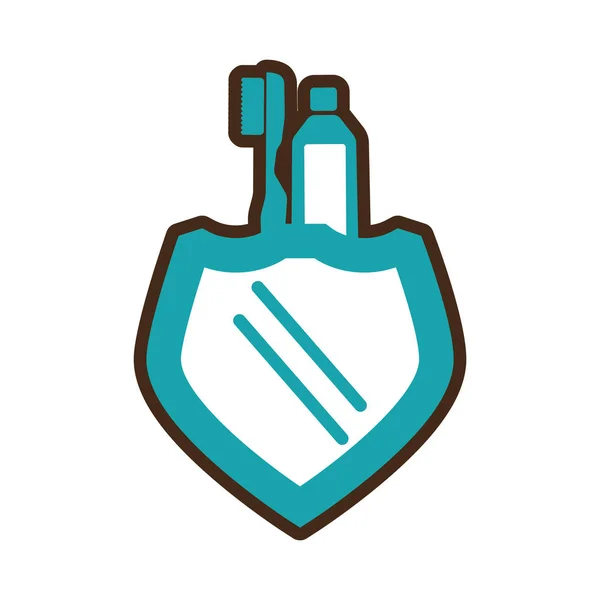 Griff Safe isoliert Symbol — Stockvektor