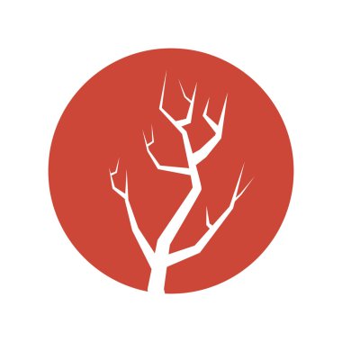 ağaç dalı el izole kutsal kişilerin resmi çizimi