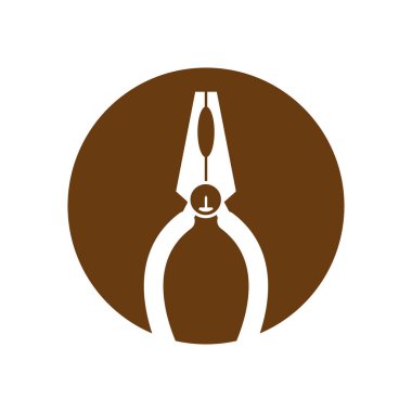 pense aracı izole simgesi