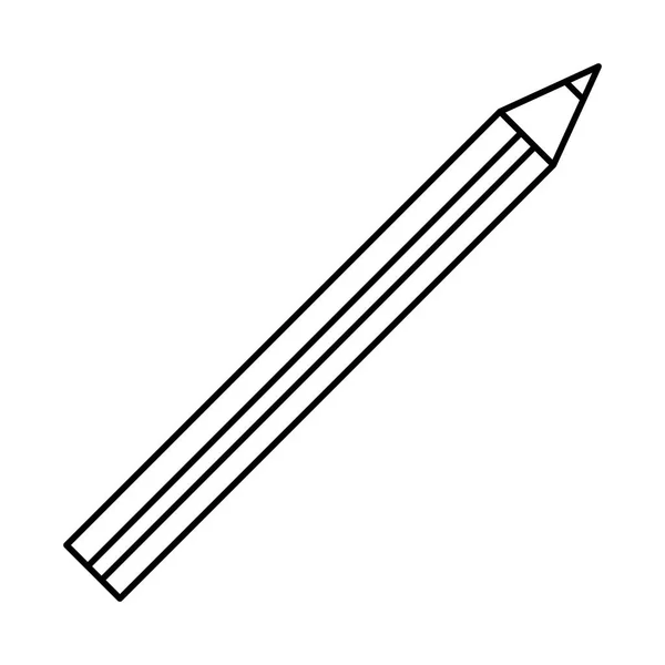 Objet dessin au crayon — Image vectorielle