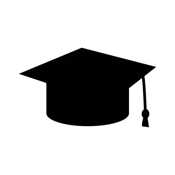 Καπέλο αποφοίτηση σπουδαστών — Διανυσματικό Αρχείο