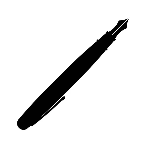 Изолированная офисная ручка — стоковый вектор