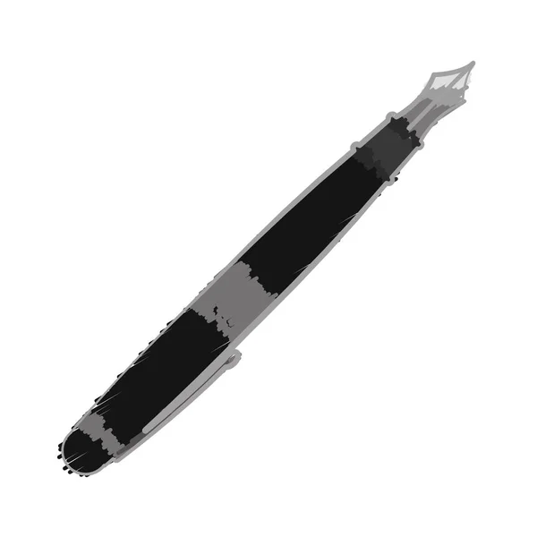 Isoleret kontor pen – Stock-vektor