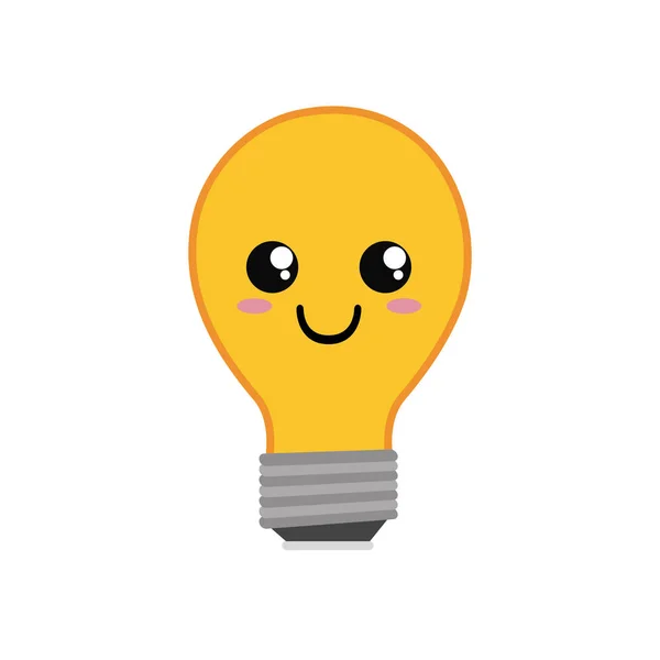 灯泡能量卡通 — 图库矢量图片