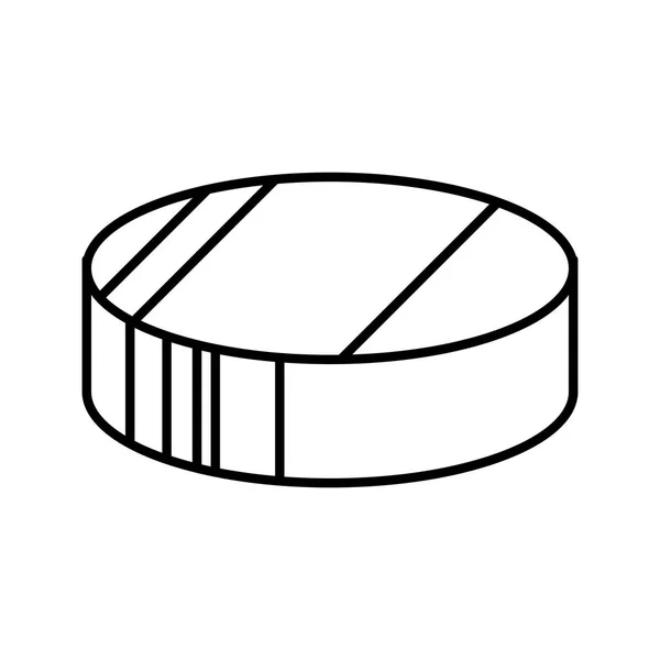 Шайба диск — стоковый вектор