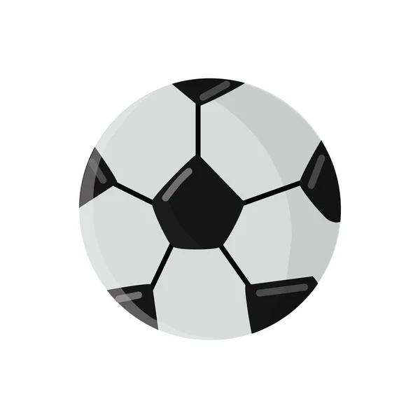 Fútbol balón de fútbol — Vector de stock