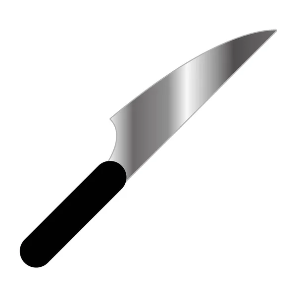 Utensilio cuchillo de cocina — Archivo Imágenes Vectoriales