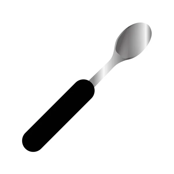 Kitchen spoon utensil — Stock Vector