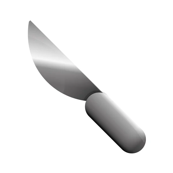 Köksredskap kniv — Stock vektor