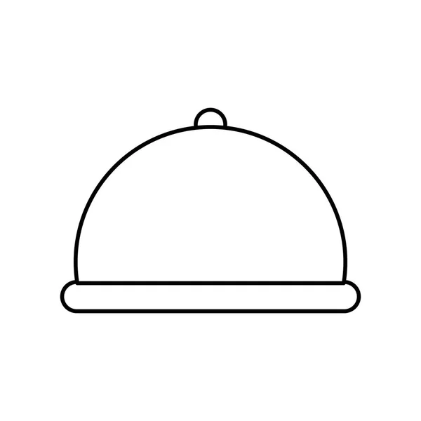 Restaurangen dome Bell — Stock vektor