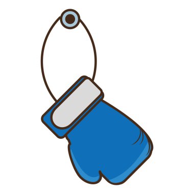 Boks eldivenleri ekipman simgesi