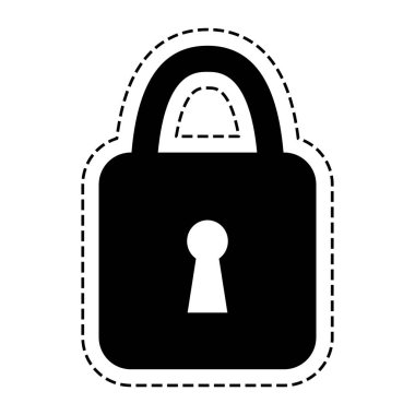 Asma kilit güvenlik güvenli