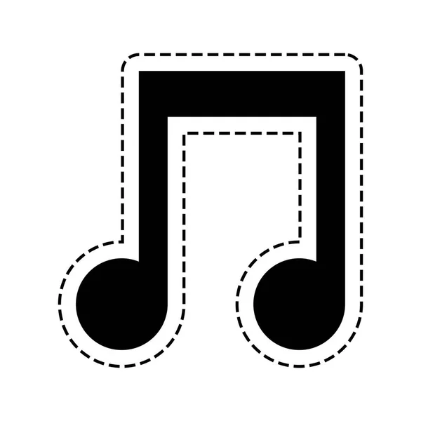 Музыкальные каракули — стоковый вектор