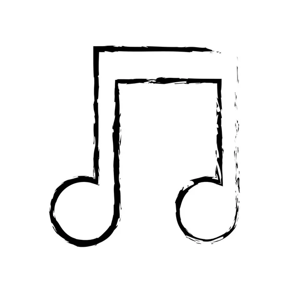 Музыкальные каракули — стоковый вектор
