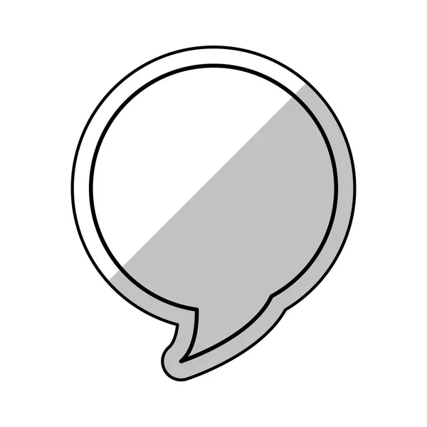 Chat bulle symbole — Image vectorielle