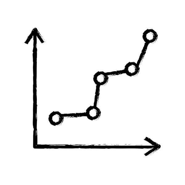 Estadísticas del plano cartesiano — Vector de stock