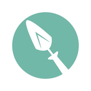 spatula aracı izole simgesi