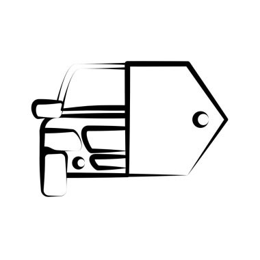 el çizim araba anahtar kroki