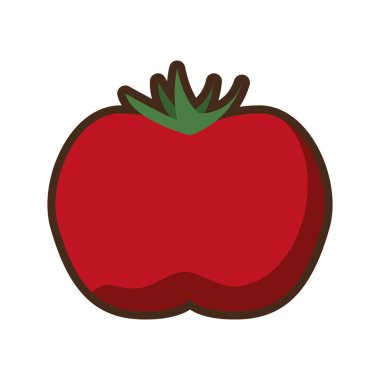 domates sebze simgesi tasarım