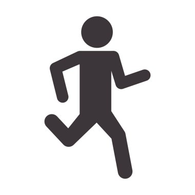 adam siluet spor idolü çalıştıran