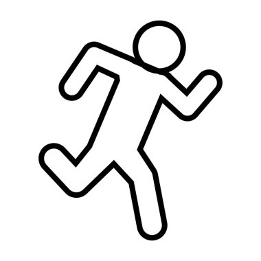 Çizim adam spor Çalıştırıcısı simgesi