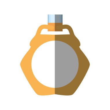 Altın alyans simgesi gölge