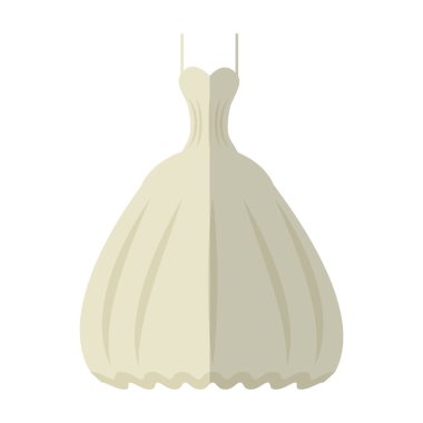 beyaz düğün elbise lüks simgesi