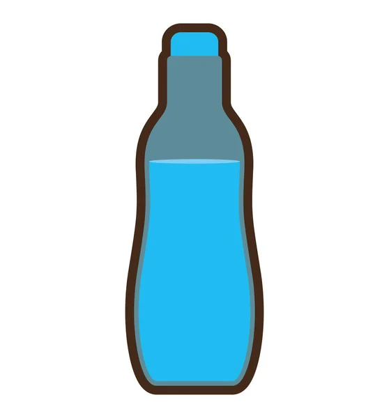 Bottle water drink icon design — Stock Vector