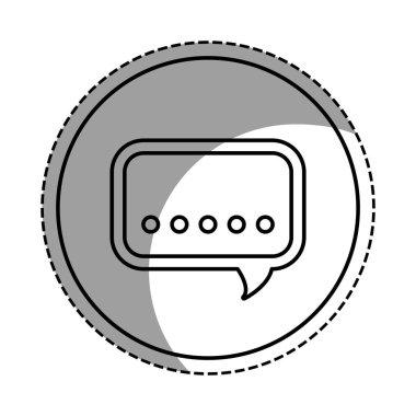 sohbet kabarcık sembolü