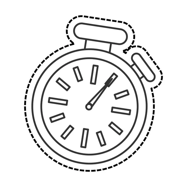 Timer klok horloge — Stockvector