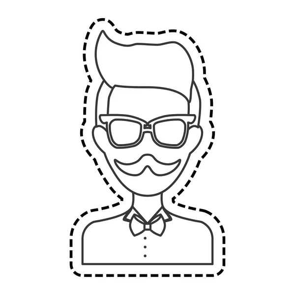 Hipster mode livsstil — Stock vektor