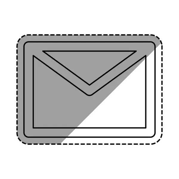 Courriel envoi de courrier — Image vectorielle