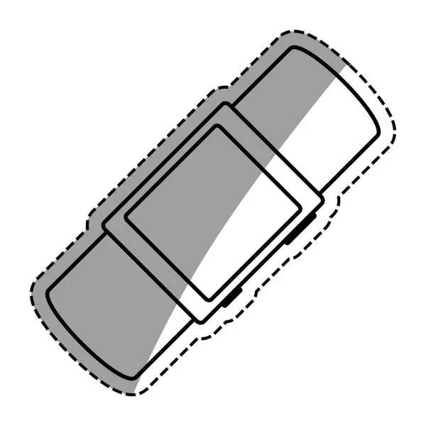 Pulseira relógio inteligente vestível —  Vetores de Stock