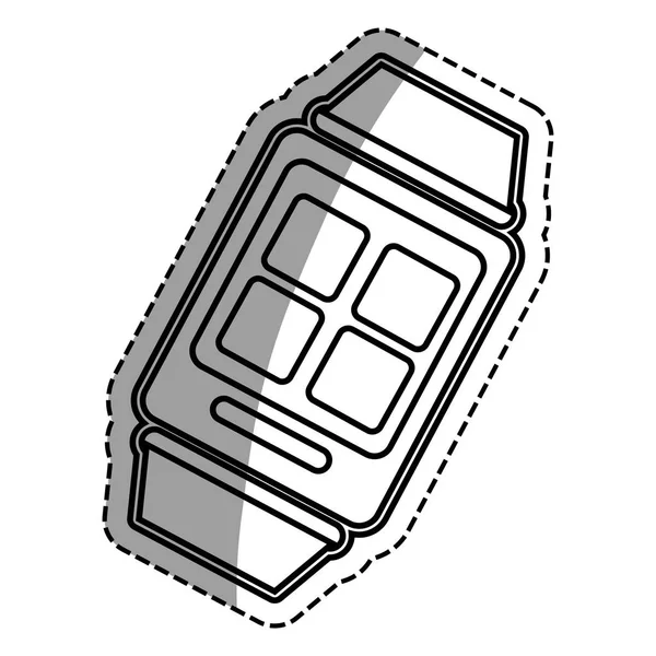 Bracelet de montre intelligente portable — Image vectorielle