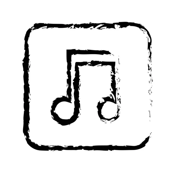 Символ ноты — стоковый вектор