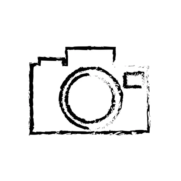 Vintage fotografische camera — Stockvector