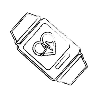 Giyilebilir akıllı izle bilezik